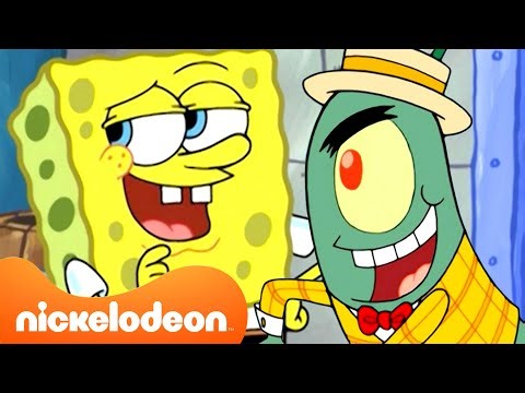 Bob l'éponge | Les meilleurs et pires déguisements de Plankton 🥸 | Nickelodeon France