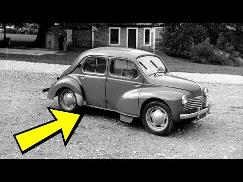 title the Even at 60 HP & Rear Engine, the 1961 Renault 4CV Shocked Everyone with 50 MPG Highway