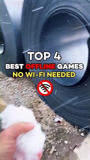Top 4 Best Offline Games No WiFi Needed 🤯