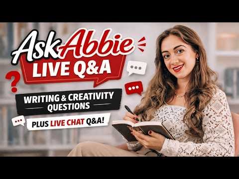AskAbbie LIVE: Writing & Creativity Q&A (Plus Live Chat Questions!)
