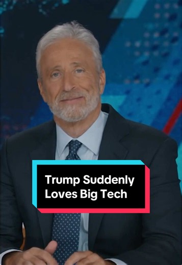Trump went from calling tech leaders tyrants to having inside jokes with them? What changed? #DailyShow #Trump #AI