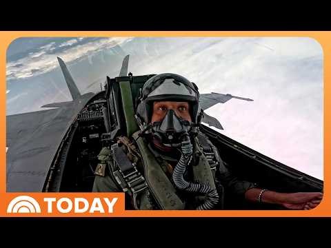 See TODAY's Craig Melvin Suit up and Take Flight Aboard an F-18