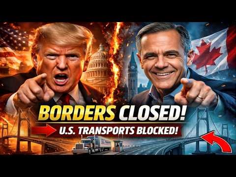 Canada SHUTS the Border on Trump — America Has 96 Hours Before Everything Stops