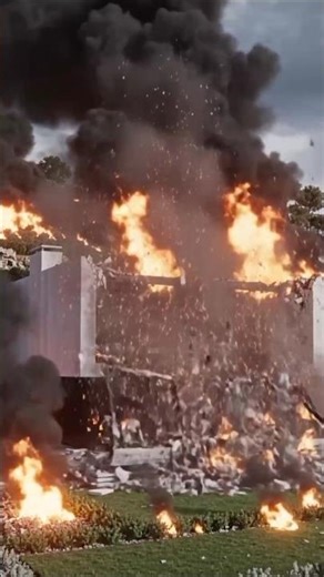 House Blast 😱🔥 #Shorts #ViralVideo #Explosion #Fire #Trending”