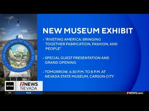 Nevada State Museum celebrating the open of a new exhibit