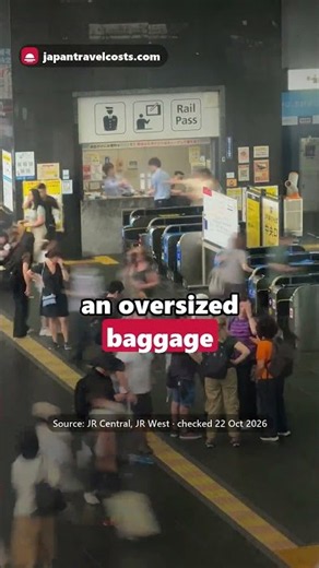 Shinkansen Luggage Rules: Avoid the ¥1,000 Suitcase Fee #japantravel