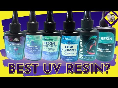 UV Resin Comparison: 6 Resins Tested (Cure, Clarity, Durability + Cost)