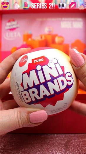 ASMR UNBOXING Mini Brands Ulta Beauty Series 2 Review ❤️#shorts #asmr #minibrands #beauty #trending