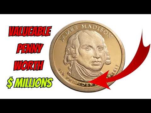 Why This Specific James Madison 1$ Coin Is Worth Over Ten Thousand! rare american coins value,
