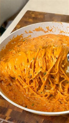 this trick makes eggplant pasta super creamy