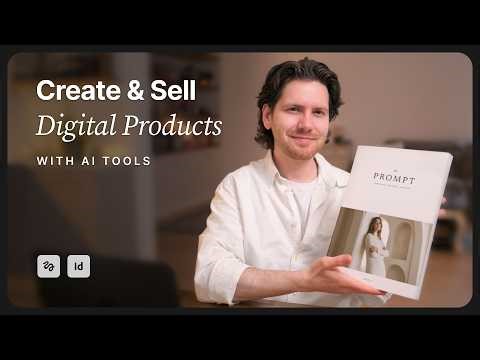 How I Design & Sell Digital Products with AI