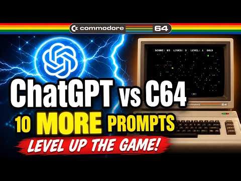 Can ChatGPT Level Up Its Own C64 BASIC Game? Viewer Suggestions Tested!
