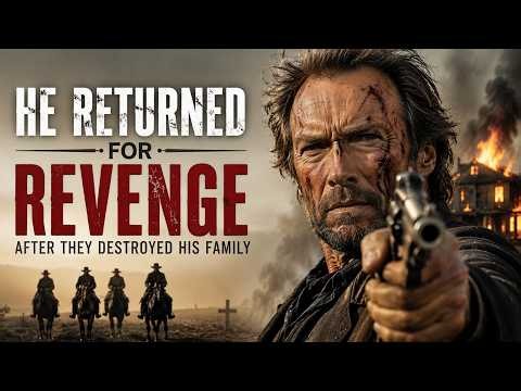 He Returned for Revenge After They Destroyed His Family | Western Action Movie