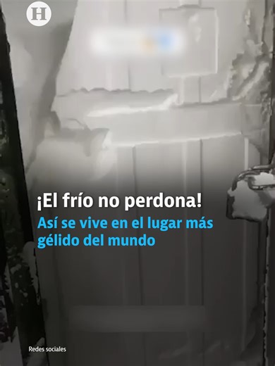 ¿Te imaginas estar a -56°C? Así se vive en el lugar más frío del mundo 🥶❄️