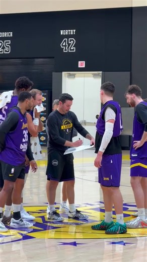 LeBron, Luke, and the Lakers BTS at Practice #NBA
