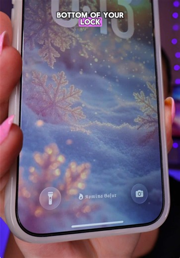 Here’s how to put your name at the bottom of your iPhone lock screen! #iphone #iphonetips #iphonehacks