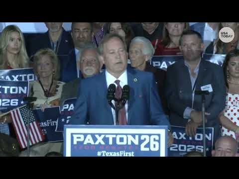 Ken Paxton speech after Texas election win thanks Donald Trump, labels James Talarico a 'threat'