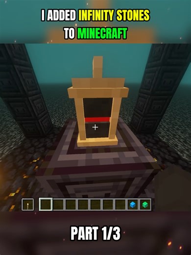 Part 1 - I Added Infinity Stones To Minecraft #Ghostlyy #Minecraft #viral #fyp