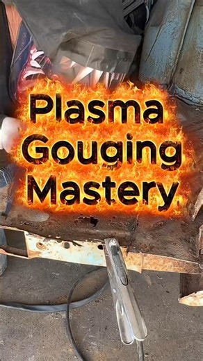 PLASMA GOUGING 💥 Rusty Metal DIY Tips & Tricks How To Use A Plasma Cutter On Automotive Sheetmetal
