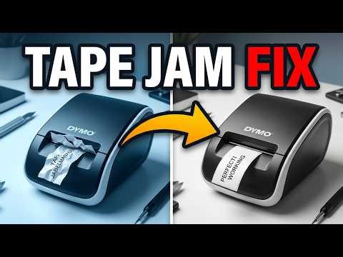 How to Fix Dymo Label Maker Tape Jam (Step-by-Step)