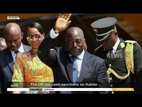 US imposes sanctions on former DRC President Joseph Kabila