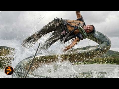 Giant Anaconda Ambushes the Expedition | Anacondas: The Hunt for the Blood Orchid