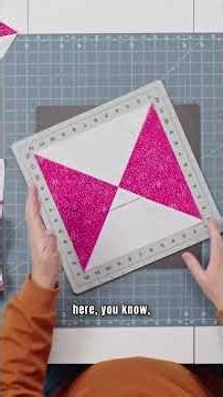 The NEW Giant Disappearing Hourlgass Quilt Block!