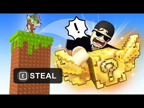 JUMP To STEAL ROBLOX LUCKY BLOCKS