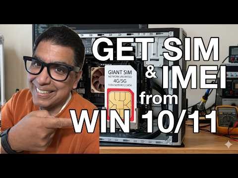 Get Cellular Modem SIM & IMEI from Windows 10/11