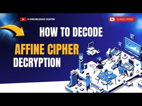 Affine Cipher Decryption Explained | Substitution Technique in Cryptography | Information Security