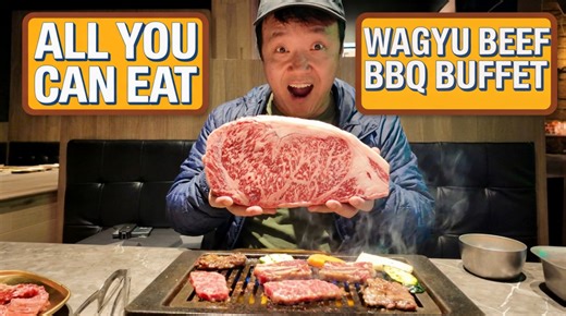 I visited Wagyu Factory in Seattle to review their new All You Can Eat A5 Wagyu BBQ buffet. This restaurant offers unlimited servings of Japanese A5 Wagyu and a variety of other meats, grilled tableside. #A5Wagyu #SeattleFood #JapaneseBBQ #SeattleEats | Strictly Dumpling