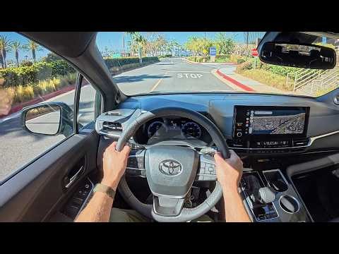 2026 Toyota Sienna Woodland Edition - POV Test Drive (Binaural Audio)