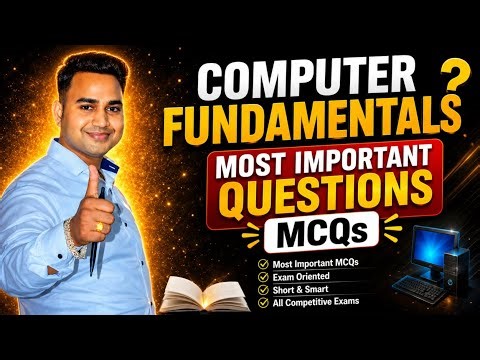 Computer Fundamentals Most Important MCQs 2026 | JAC Board Class 11 & 12 | ADCA Exam Preparation