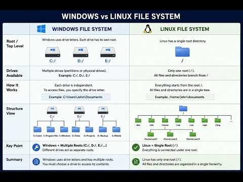 Linux File System Structure