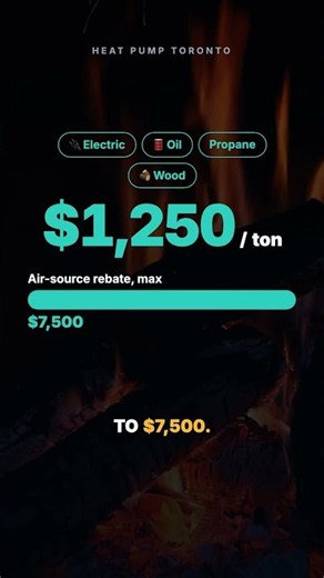 Ontario Heat Pump Rebate: $7,500 or $2,000? #Shorts