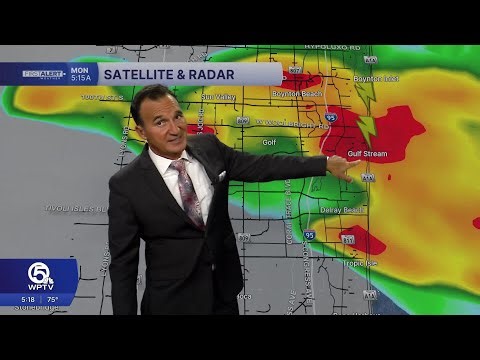 WPTV First Alert Weather Forecast for Morning of Monday, April 20, 2026