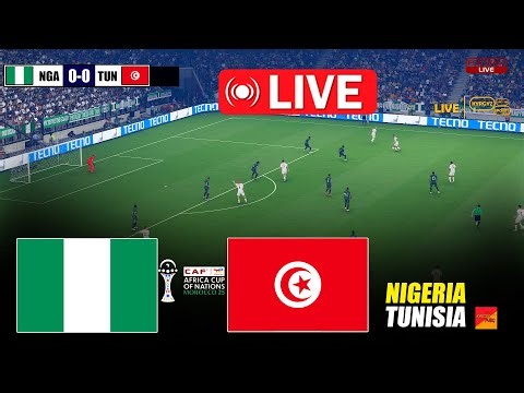 🔴LIVE : NIGERIA vs TUNISIA | eFootball PES 21 Simulation Gameplay in PC