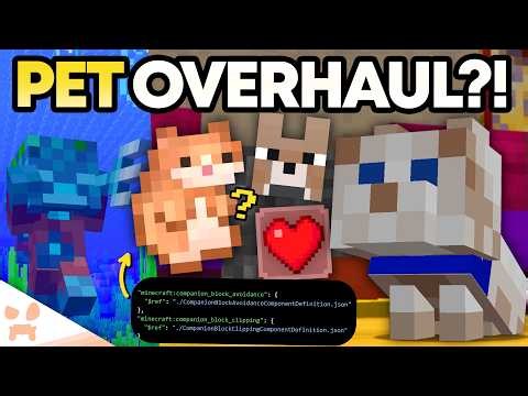 MINECRAFT'S NEXT UPDATE BEGINS: NEW DROWNED, WIND BURST NERF + BIG PET OVERHAUL?!