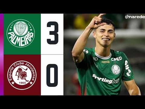 ✅ PALMEIRAS 3 X 0 JACUIPENSE: SOSA BRILHA – JOGO COMPLETO + MELHORES MOMENTOS | COPA DO BRASIL