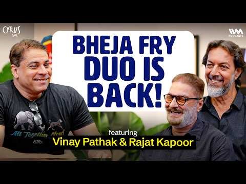 Vinay Pathak and Rajat Kapoor Reunite for a New Murder Mystery! | Cyrus Says