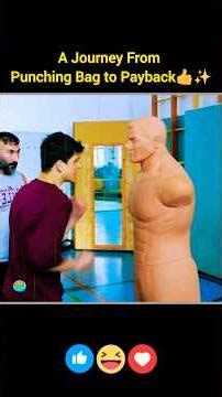 A Journey From Punching Bag to Payback👍✨ #shorts