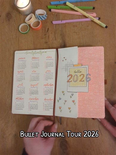 Explore My Bullet Journal Tour for 2026