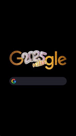 That’s a wrap! Here’s to a year full of curiosity, creativity, and discovery. Happy New Year, from Google to you 🎉 #GoogleDoodle | Google