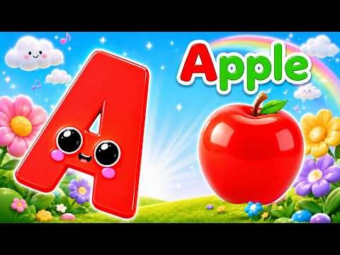 A Is for Apple 🍎 Learn the Alphabet A–Z | ABC Phonics Song for Kids