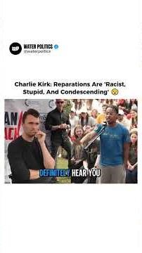 Charlie Kirk Reveals the Truth About Reparations For the Bl@ck Community