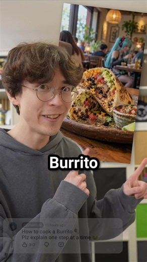 Learning to cook a Burrito 🌯 | Learning To Cook