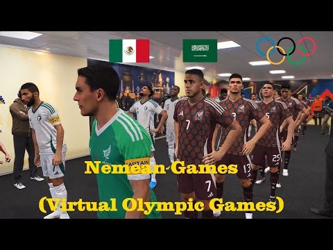 Mexico 🇲🇽 vs Saudi Arabia 🇸🇦 Football Men ⚽ Group J ⚽ Nemean Games
