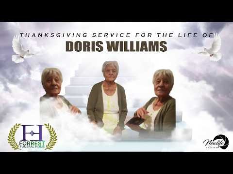 ✨ Celebration of Life DORIS WILLIAMS | 🕊️🌸 | NEWLIFE STUDIOS 🎥