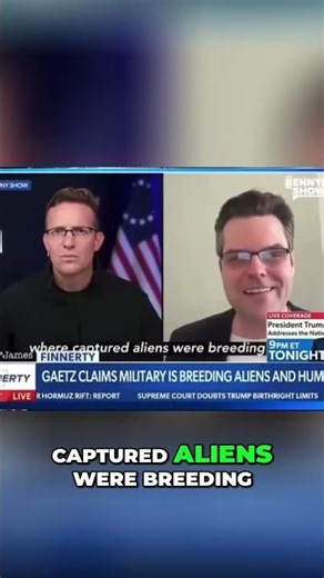 Congressman Matt Gaetz's Shocking Alien Claims