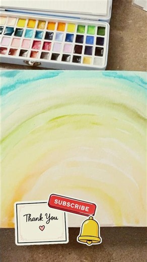 "Soothing rainbow" with new watercolor palettes #relaxation #mindfulliving #art #joyfulmoments